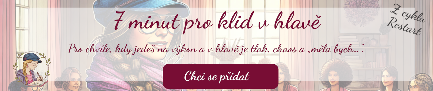 7 minut pro klid v hlavě